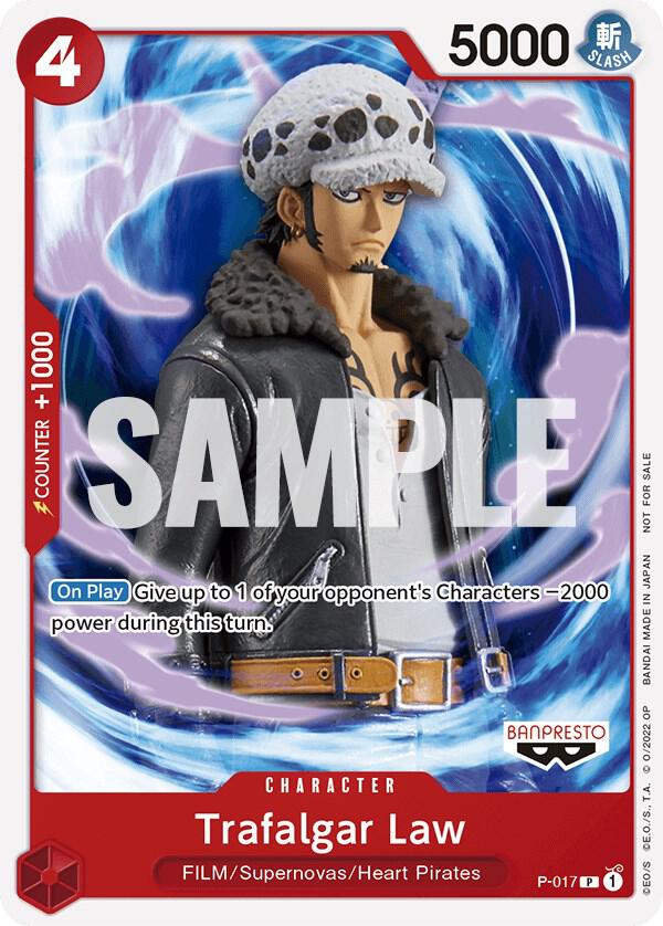 Trafalgar Law (One Piece Film Red) P-017 One Piece Promotion Cards One Piece NM