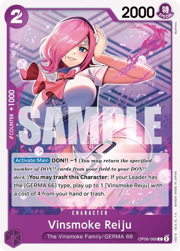 Vinsmoke Reiju (068) OP06-068 Common Wings of the Captain NM