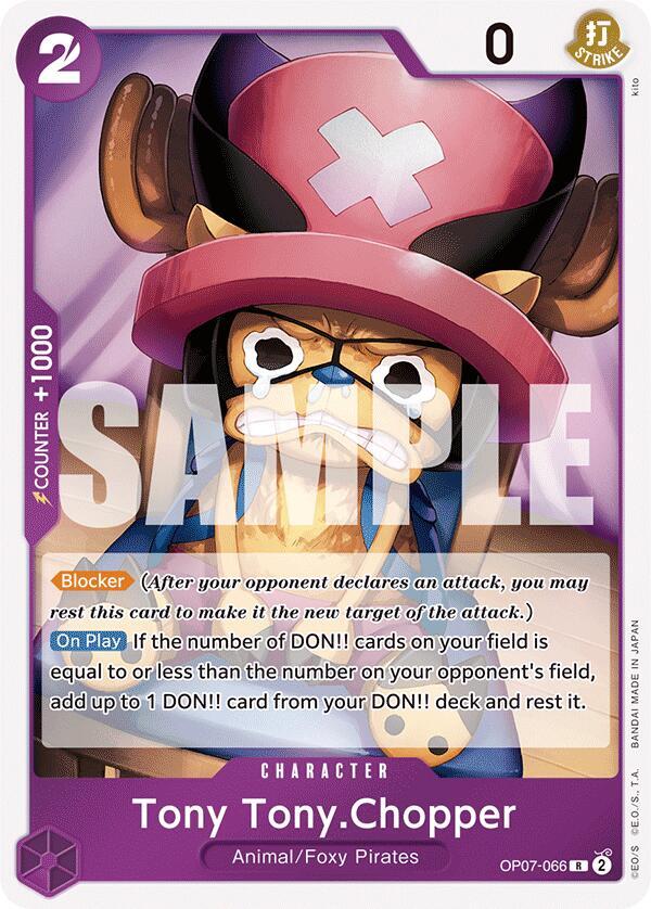 Tony Tony.Chopper (066) OP07-066 Rare 500 Years in the Future NM