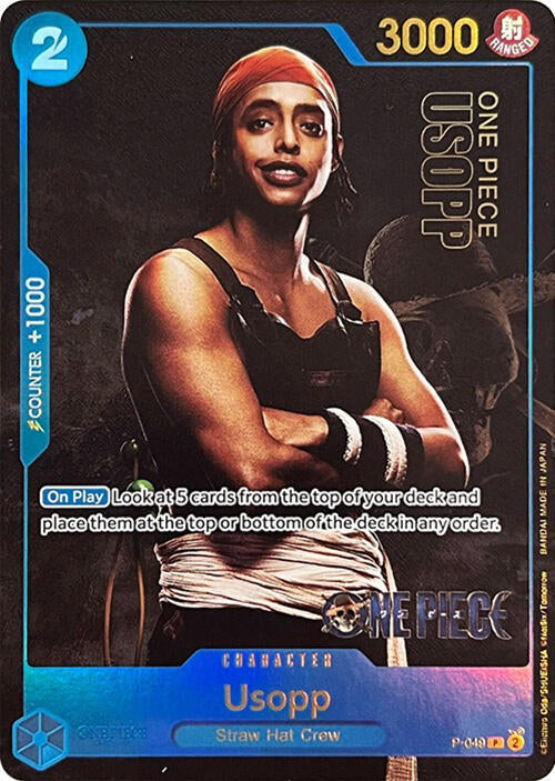 Usopp (Premium Card Collection -Live Action Edition-) P-049 One Piece Promotion Cards One Piece NM