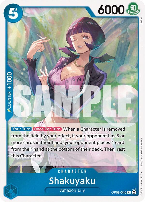 Shakuyaku OP08-046 Rare Two Legends NM