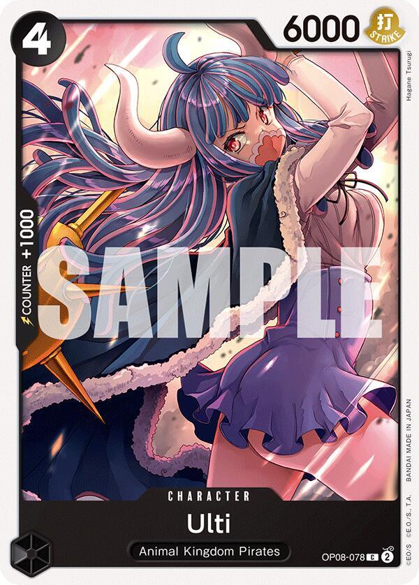 Ulti OP08-078 Common Two Legends NM