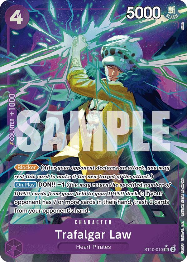 Trafalgar Law (ST10-010) (Alternate Art) ST10-010 Premium Booster -The Best- NM