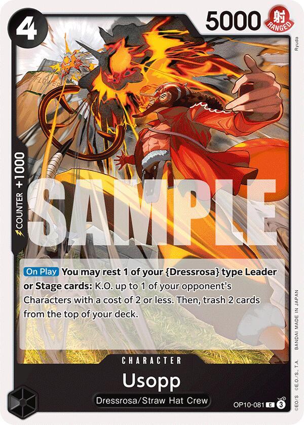 Usopp (081) OP10-081 Common Royal Blood NM