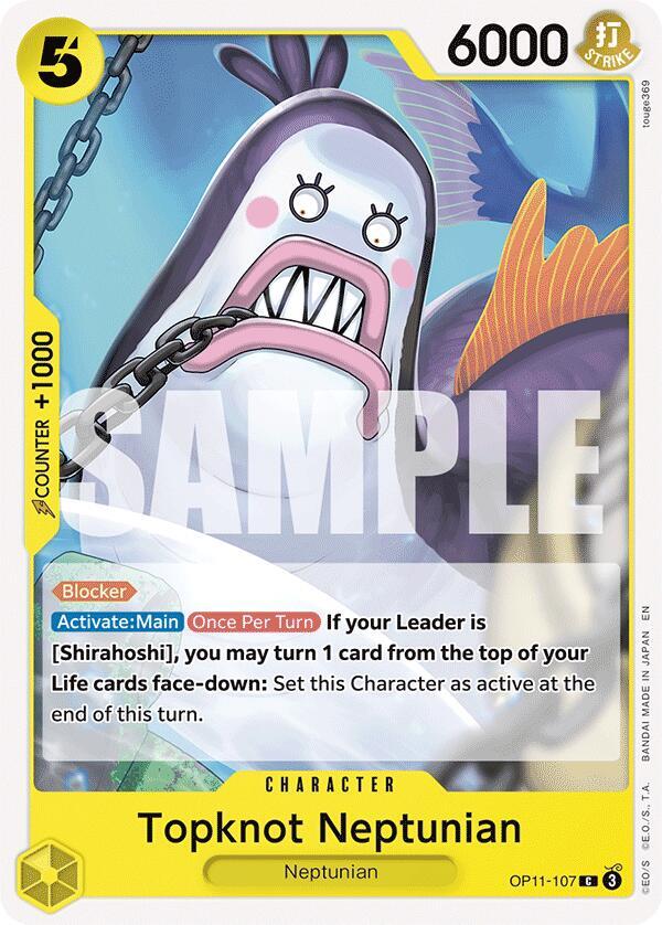 Topknot Neptunian OP11-107 Common A Fist of Divine Speed NM