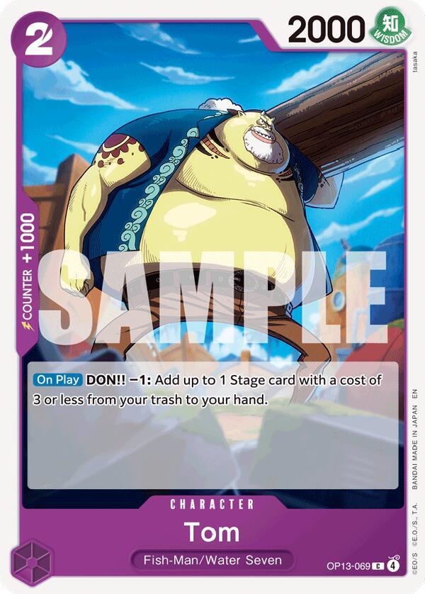 Tom OP13-069 Common Carrying On His Will NM