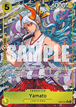 Yamato EB03-057 (Alternate Art) R Heroines Edition One Piece NM - Grand Line Collectibles