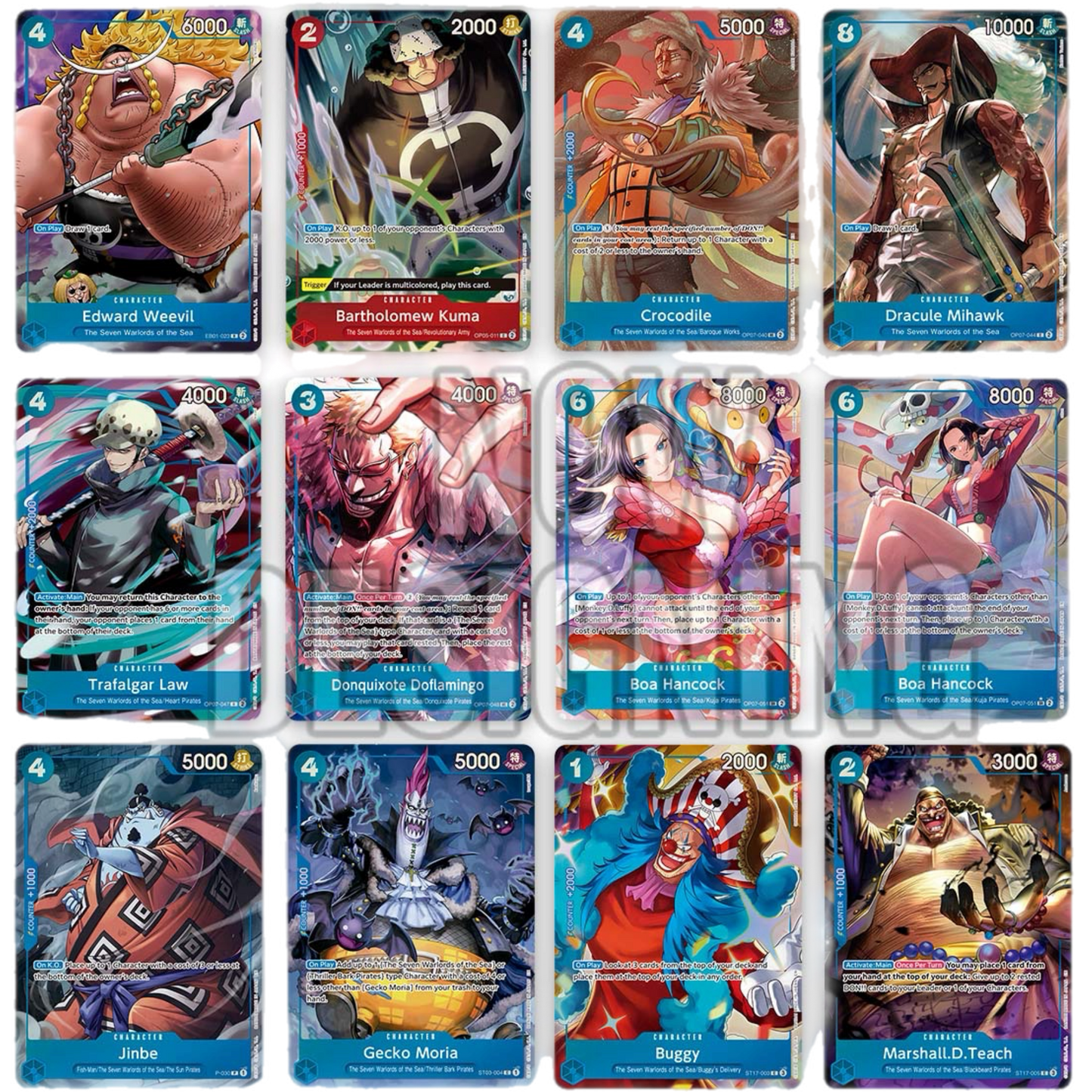 One Piece Card Game Seven Warlords of the Sea Binder Set - Grand Line Collectibles