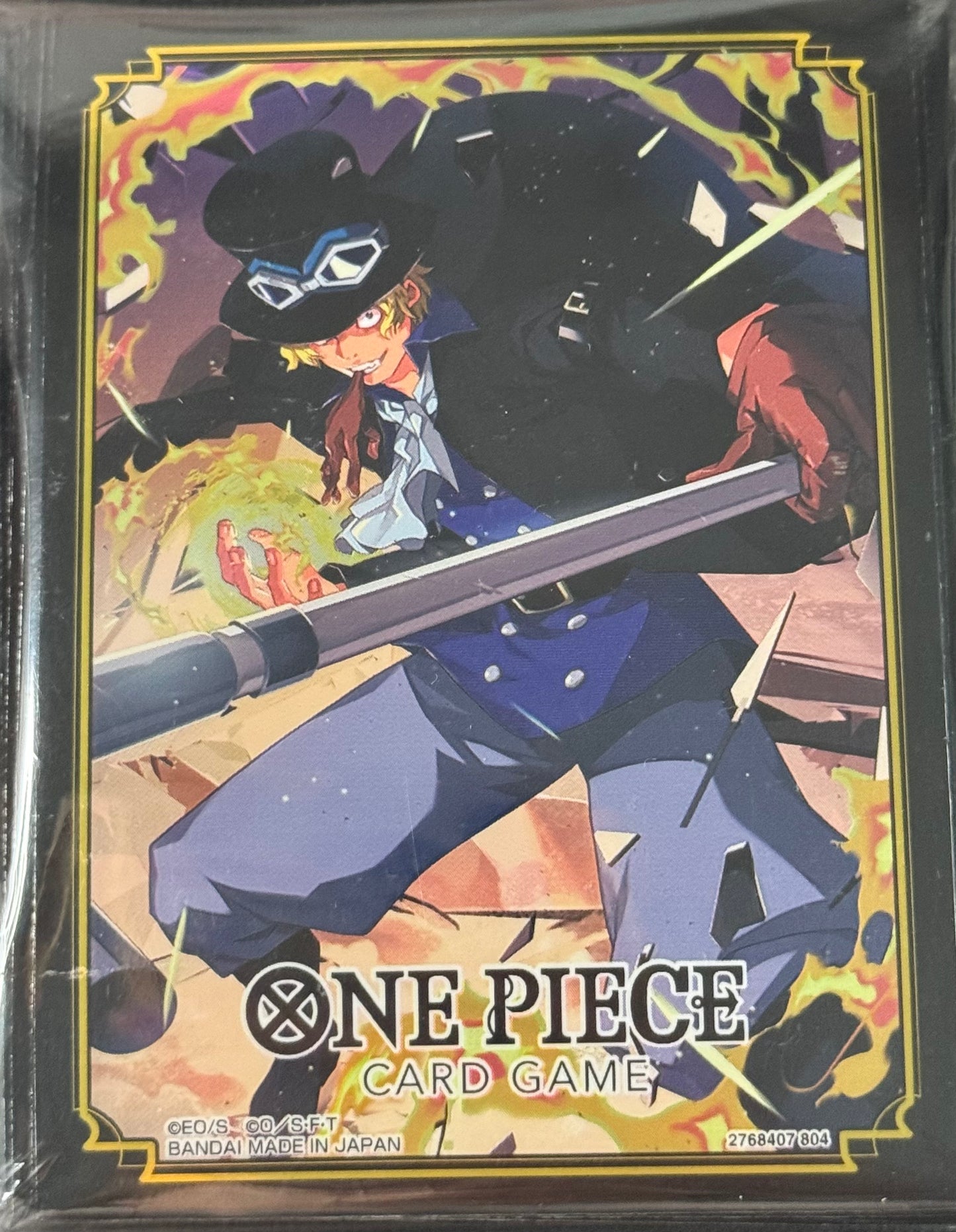 One Piece Card Game Official Sleeve Bandai TCG+ Stores Limited Edition Vol.2 - Sabo - Grand Line Collectibles