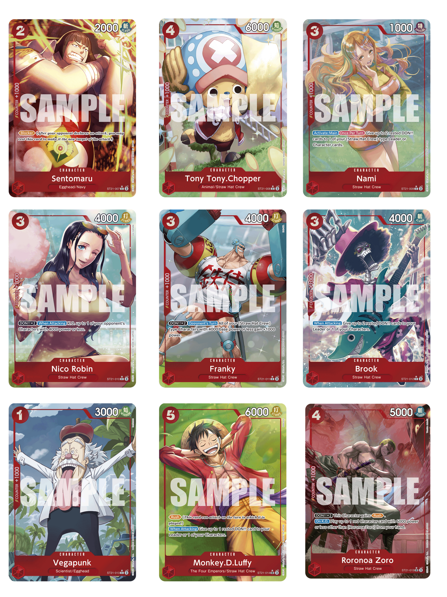 *PRE ORDER* One Piece Card Game ST21 EX Gears Starter Deck & Sun God Deck Box Bundle - Grand Line Collectibles