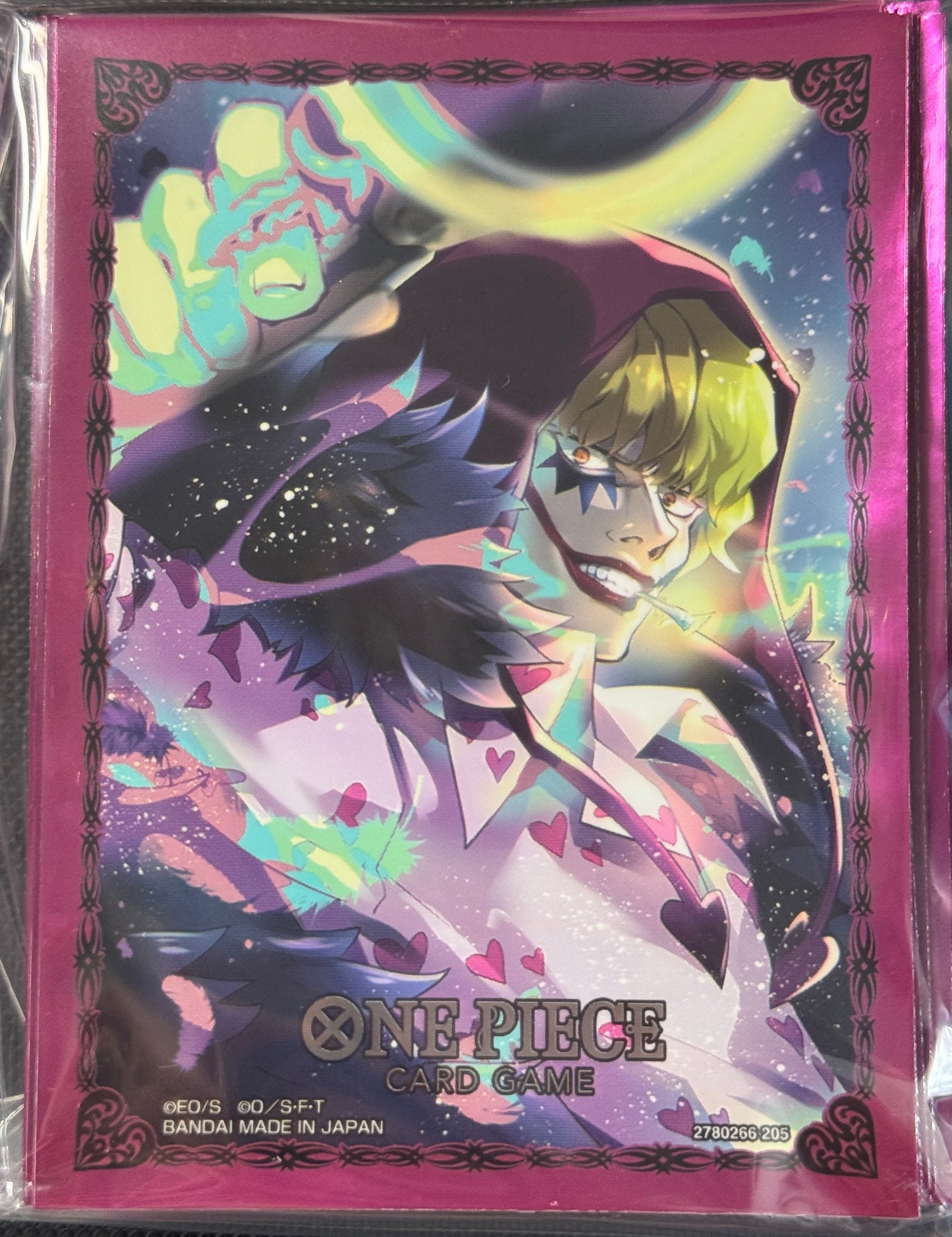 One Piece Card Game Official Sleeve Bandai Vol.11 - Rosinante - Grand Line Collectibles