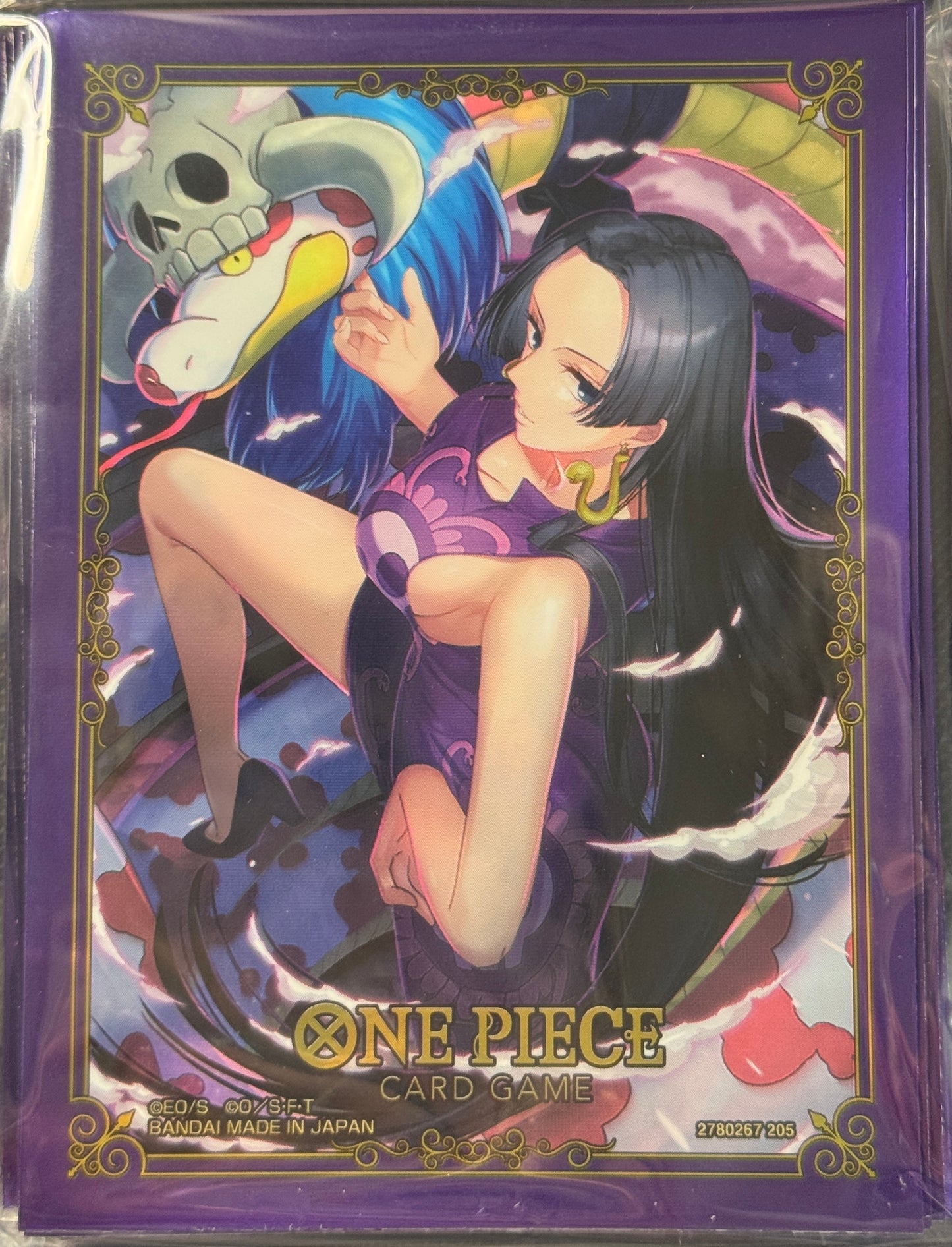 One Piece Card Game Official Sleeve Bandai Vol.11 - Boa Hancock - Grand Line Collectibles