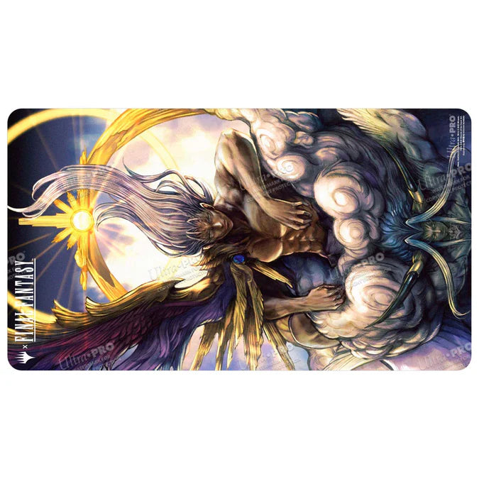 MAGIC: THE GATHERING®—FINAL FANTASY™ SEPHIROTH, FABLED SOLDIER / SEPHIROTH, ONE-WINGED ANGEL DOUBLE-SIDED PLAYMAT - Grand Line Collectibles