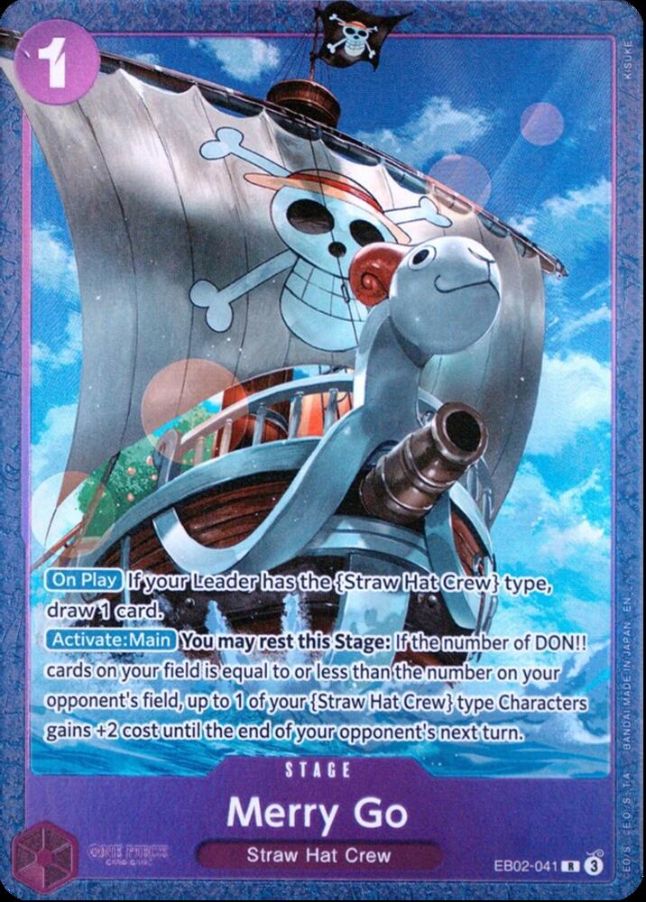 Merry Go EB02-041 Rare One Piece Promotion Cards One Piece Foil NM