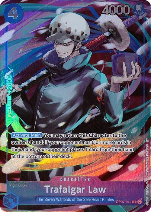Trafalgar Law (Seven Warlords of the Sea Binder Set) OP07-047 One Piece Promotion Cards One Piece Foil NM