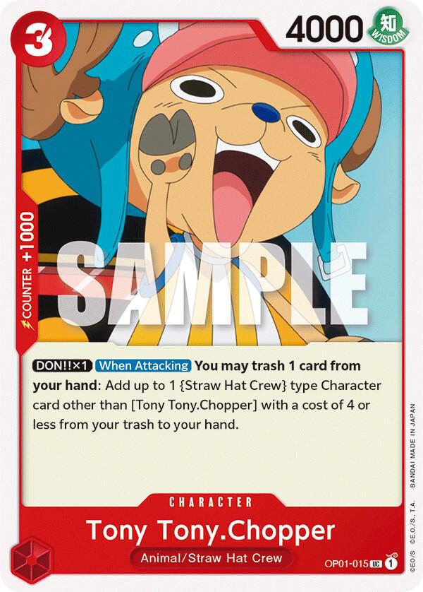 Tony Tony.Chopper OP01-015 Uncommon Romance Dawn NM