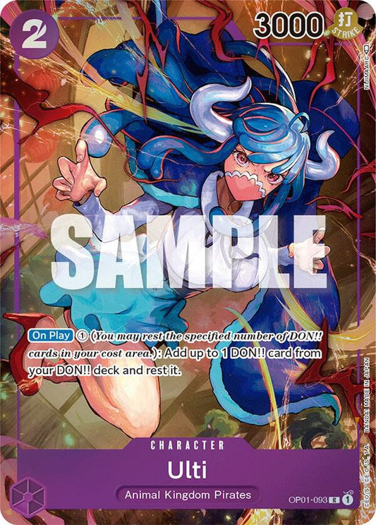 Ulti (Parallel) OP01-093 Rare Romance Dawn NM