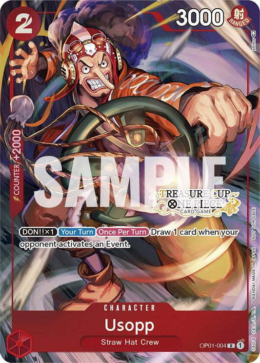 Usopp - OP01-004 (Treasure Cup) OP01-004 One Piece Promotion Cards One Piece NM