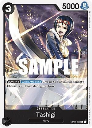 Tashigi OP02-105 Common Paramount War NM