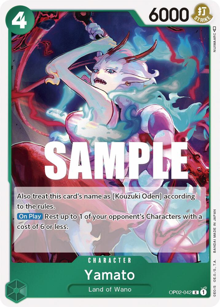 Yamato OP02-042 Rare Paramount War NM