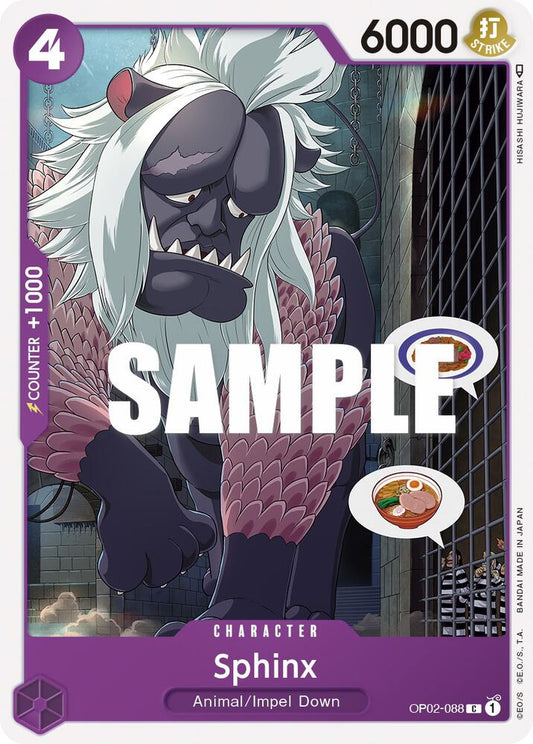 Sphinx OP02-088 Common Paramount War NM