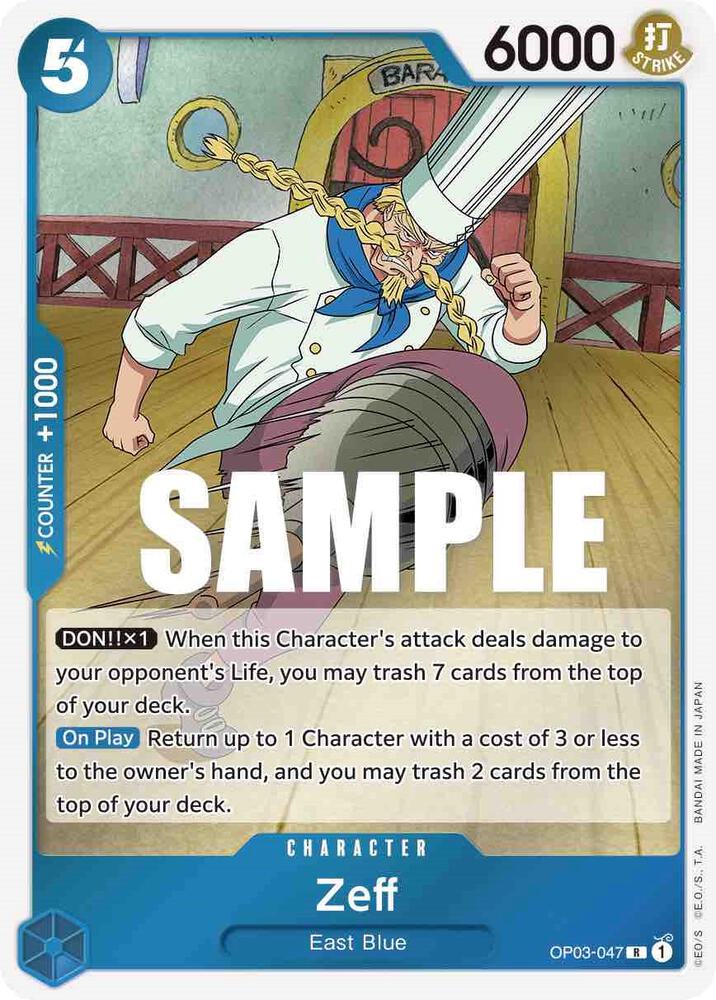 Zeff OP03-047 Rare Pillars of Strength NM