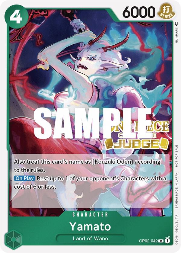 Yamato (Judge) OP02-042 Promo One Piece Promotion Cards One Piece NM