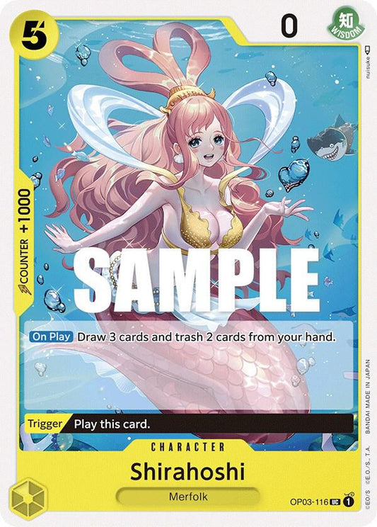 Shirahoshi OP03-116 Uncommon Pillars of Strength NM