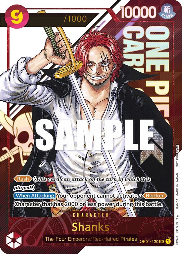 Shanks (Championship 2023) [Serial Number] OP01-120 One Piece Promotion Cards One Piece NM