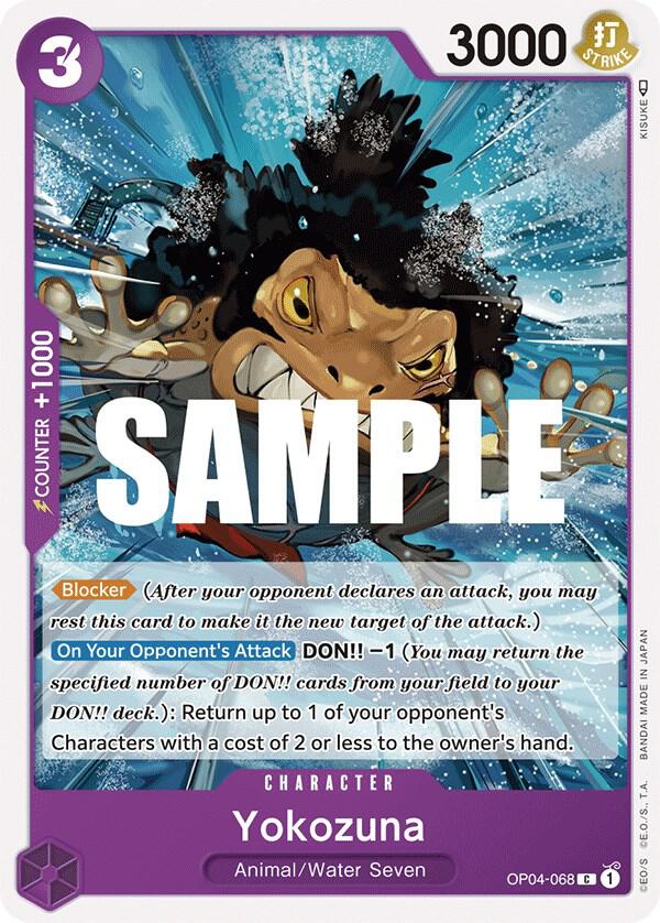 Yokozuna OP04-068 Common Kingdoms of Intrigue NM