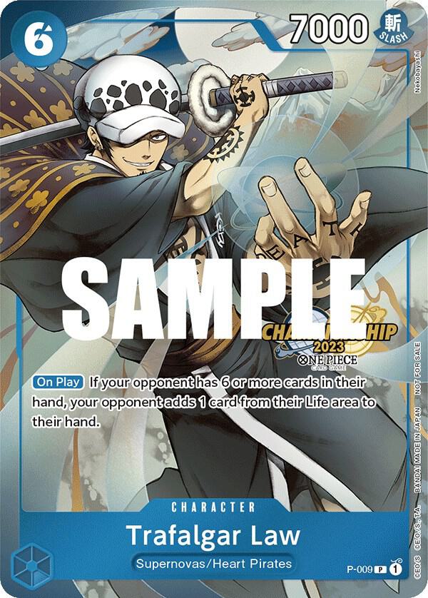 Trafalgar Law (CS 2023 Celebration Pack) P-009 One Piece Promotion Cards One Piece NM