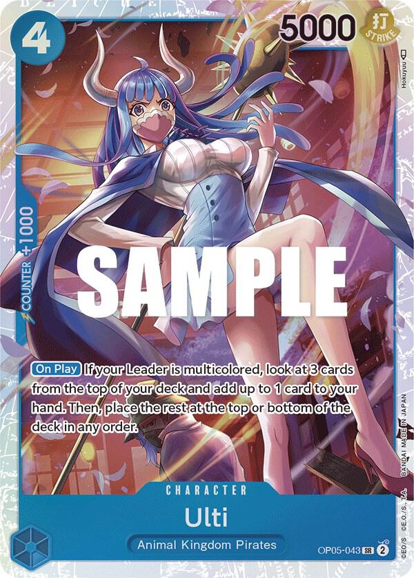 Ulti OP05-043 Super Rare Awakening of the New Era NM