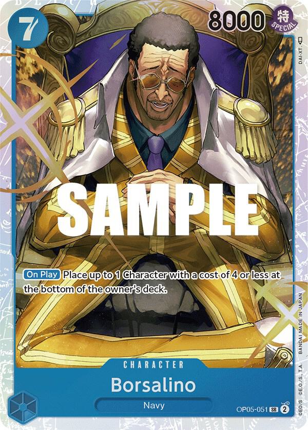 Borsalino OP05-051 Super Rare Awakening of the New Era NM