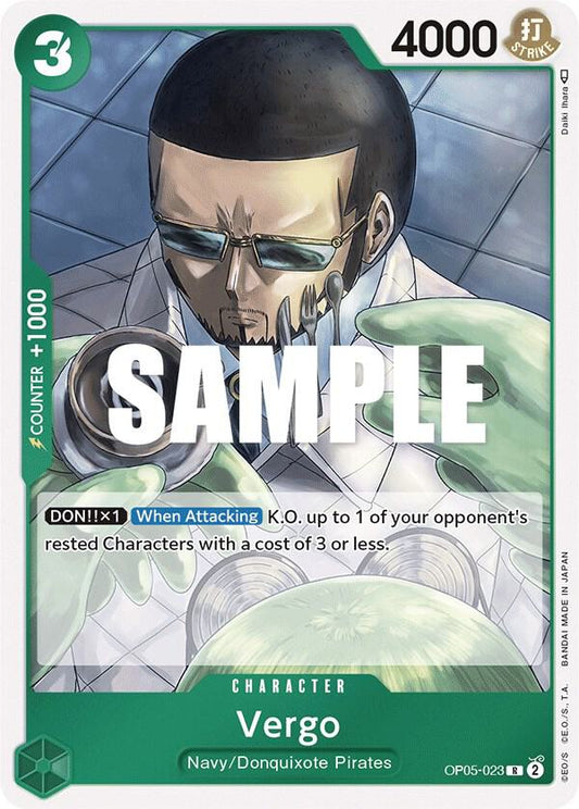 Vergo OP05-023 Rare Awakening of the New Era NM
