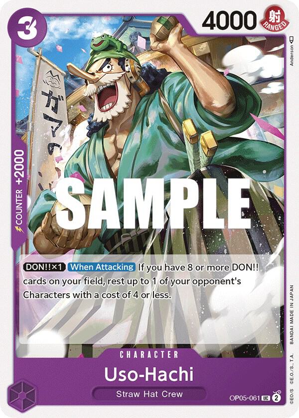 Uso-Hachi OP05-061 Uncommon Awakening of the New Era NM