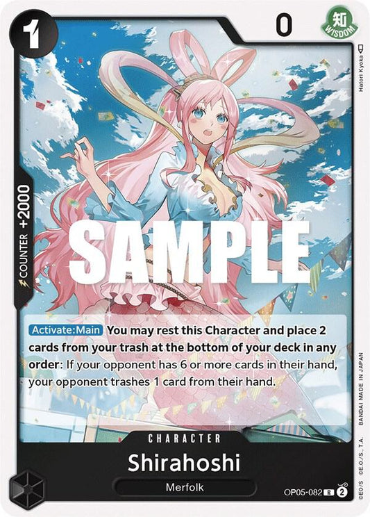 Shirahoshi OP05-082 Rare Awakening of the New Era NM
