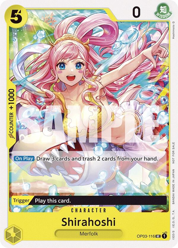 Shirahoshi (Tournament Pack Vol. 6) OP03-116 One Piece Promotion Cards One Piece NM