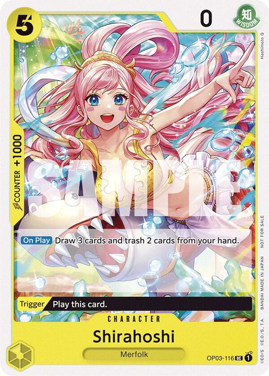 Shirahoshi (Tournament Pack Vol. 6) OP03-116 One Piece Promotion Cards One Piece NM