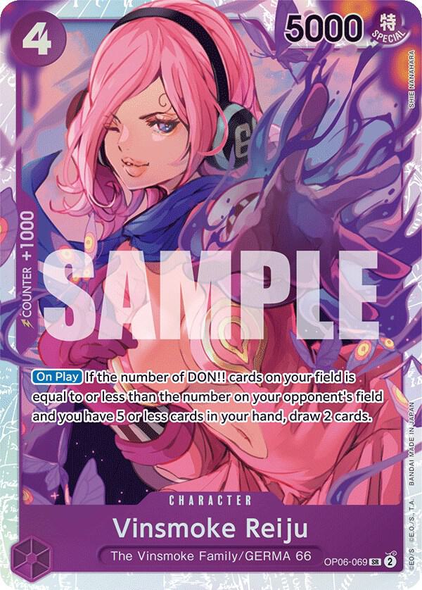 Vinsmoke Reiju (069) OP06-069 Super Rare Wings of the Captain NM