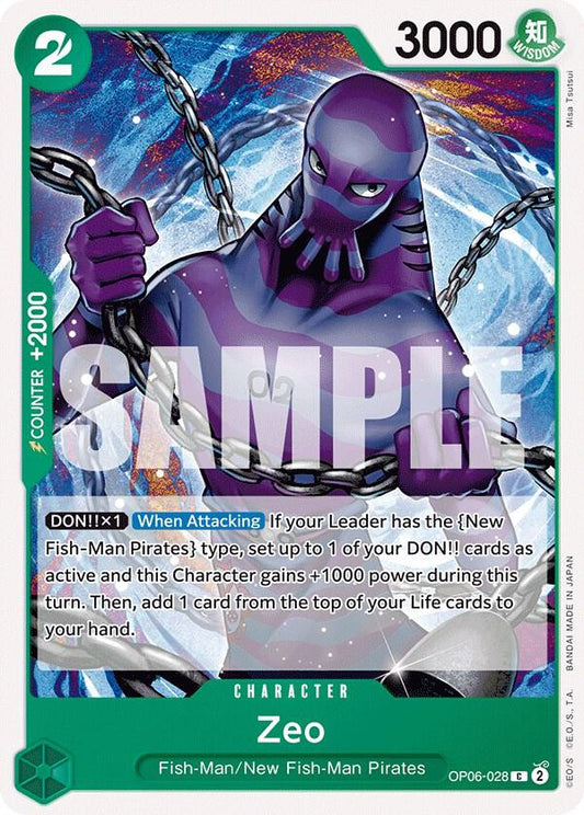 Zeo OP06-028 Common Wings of the Captain NM