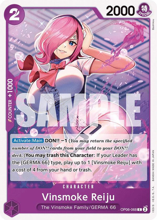 Vinsmoke Reiju (068) OP06-068 Common Wings of the Captain NM