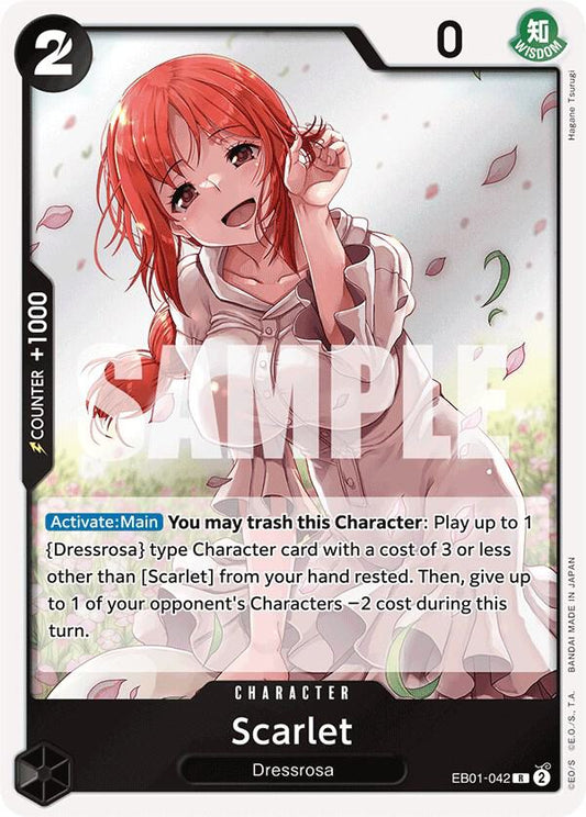 Scarlet EB01-042 Rare Extra Booster: Memorial Collection NM