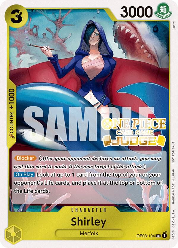 Shirley (Judge Pack Vol. 3) OP03-104 One Piece Promotion Cards One Piece NM