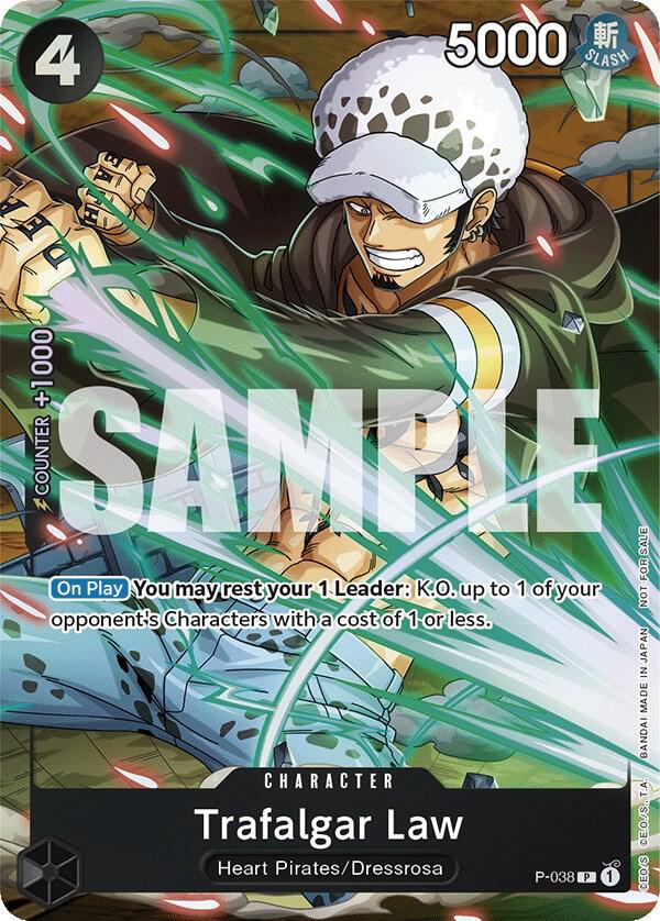 Trafalgar Law (Event Pack Vol. 4) P-038 One Piece Promotion Cards One Piece NM