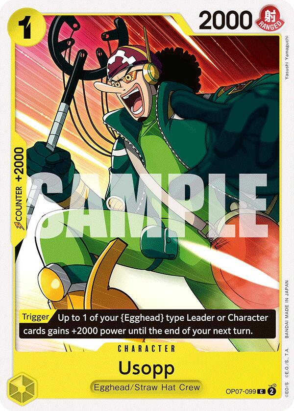 Usopp OP07-099 Common 500 Years in the Future NM