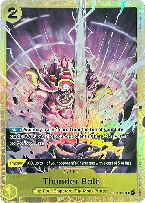 Thunder Bolt (Premium Card Collection -Best Selection Vol. 1-) OP03-121 One Piece Promotion Cards One Piece NM