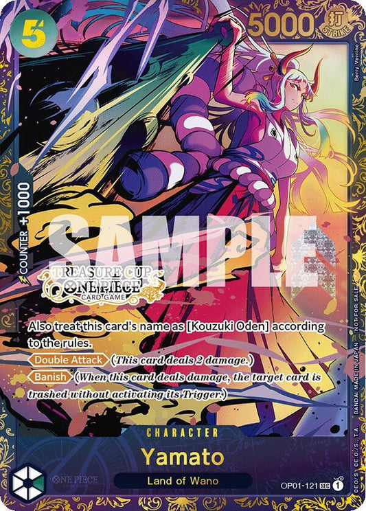 Yamato (Treasure Cup) OP01-121 One Piece Promotion Cards One Piece NM