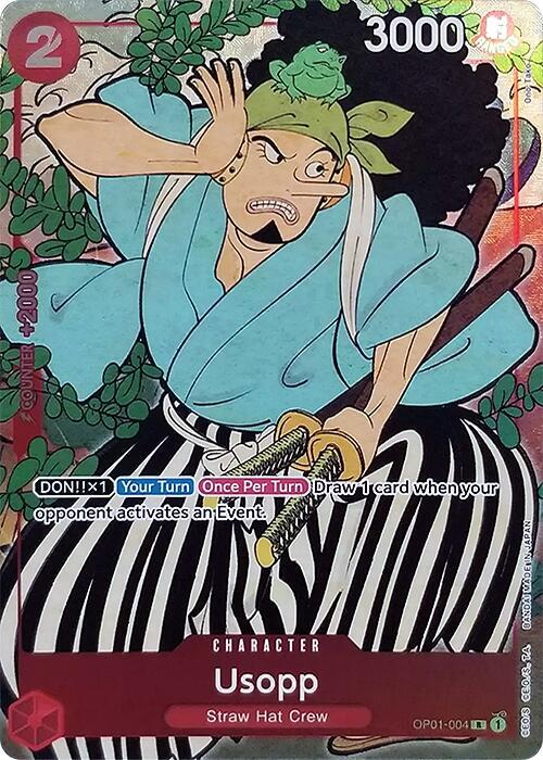 Usopp (English Version 1st Anniversary Set) OP01-004 One Piece Promotion Cards One Piece NM