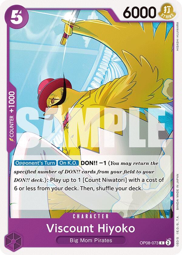 Viscount Hiyoko OP08-073 Common Two Legends NM
