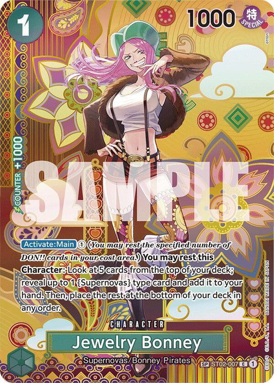 Jewelry Bonney (SP) ST02-007 Common Two Legends NM